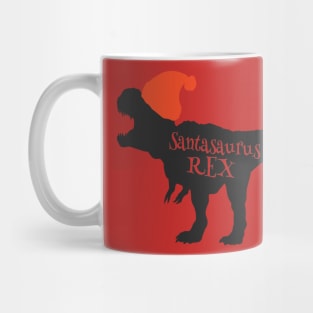 Santasaurus Rex, Santa Claus Dinosaur, Santasaurus Rex, Christmas Dinosaur, Dinosaur Mug